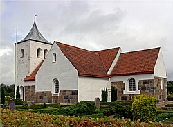 Billede af Haderup Kirke.