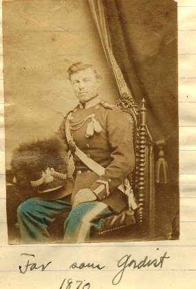 Soldaterbillede af Peter 1870